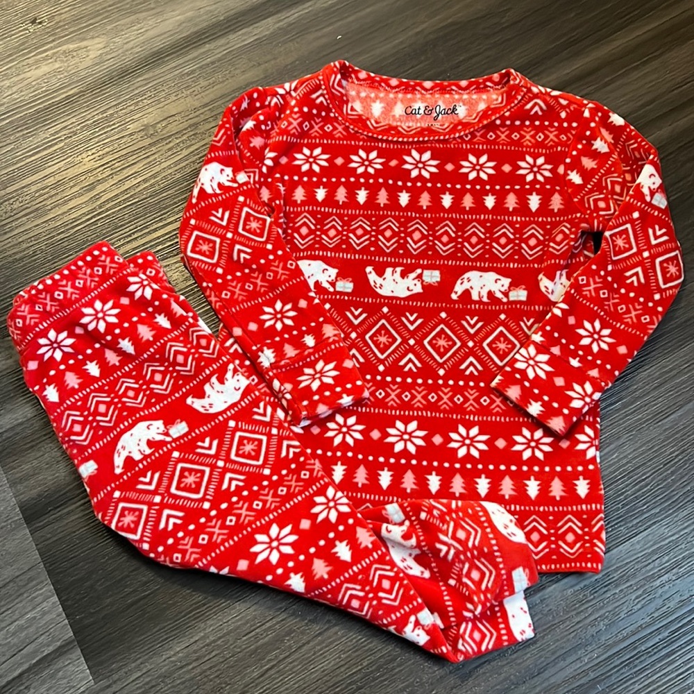 🎄🎄 Cat & Jack Christmas Set Super Soft Sleepwear 18M